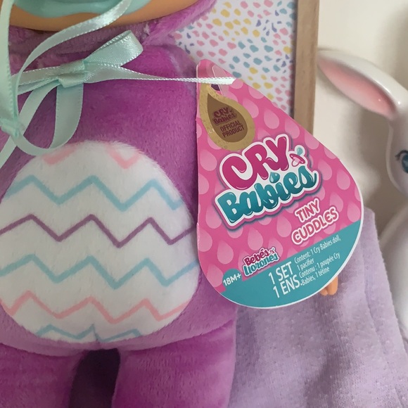 Cry Babies Magic Tears Tiny Cuddles dressed in Bunny edition 2023. - Picture 3 of 6